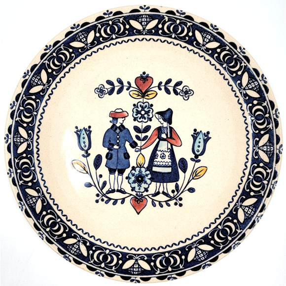 Johnson Brothers Hearts And Flowers Smooth Salad Plate - England Vintage - Picture 5 of 7